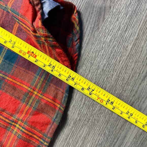 L.L. Bean Men's 1912 Field Flannel Shirt - Red - Picture 5 of 5